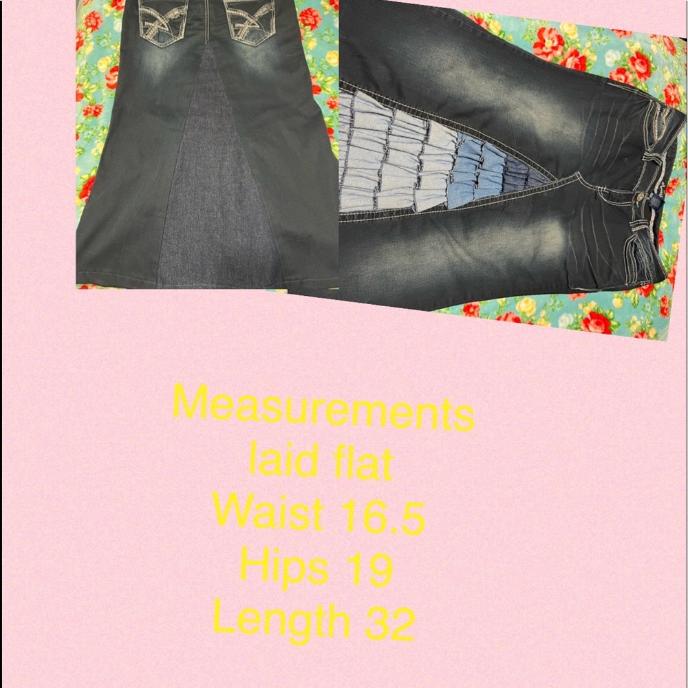 Custom jean skirts - Picture 2 of 2